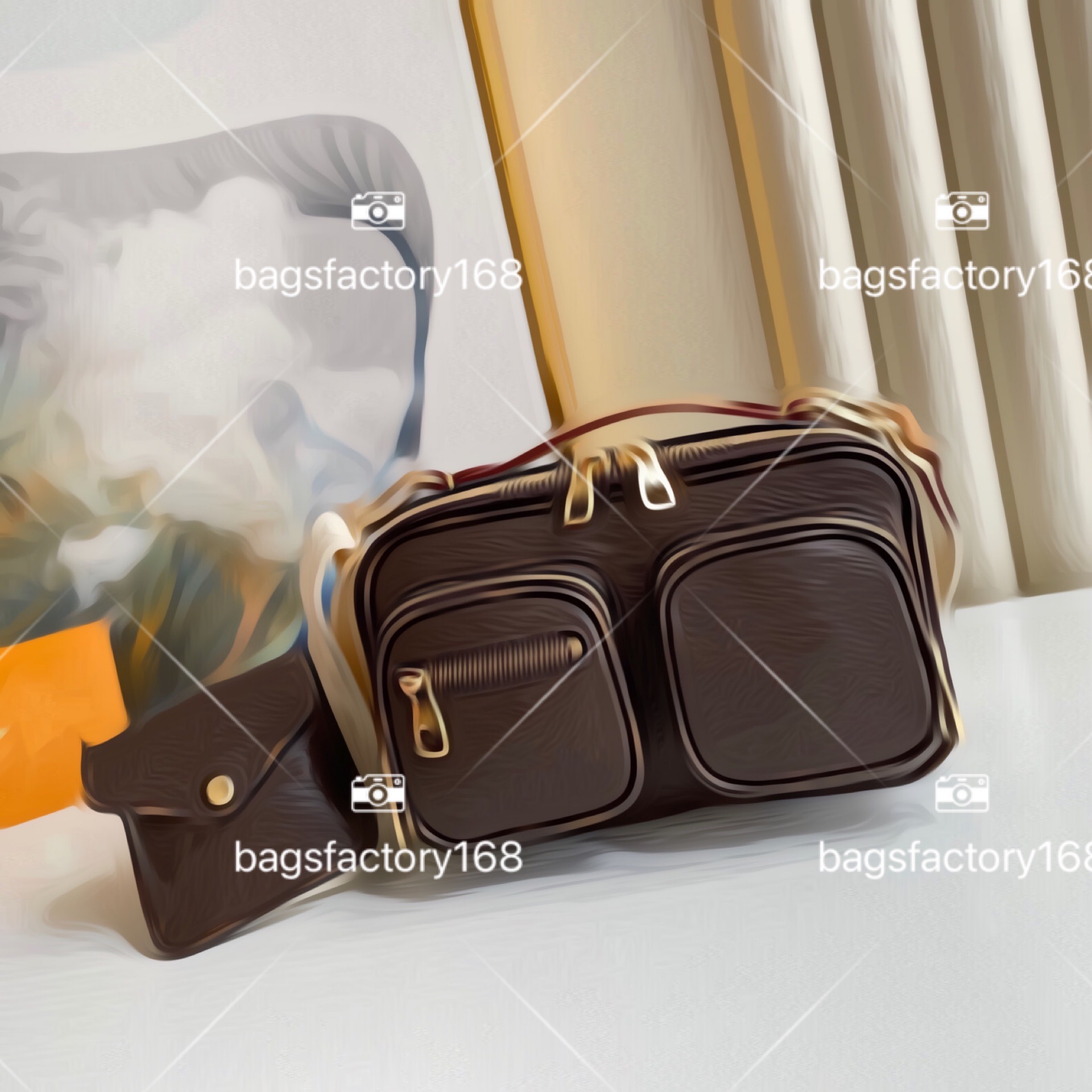 Classic Designer Women's One-shoulder Crossbody Bags Medieval Package Designs Letter Printed Leather Fanny pack Large Pocket Tote Bag, Customize
Classic Designer Women's One-shoulder Crossbody Bags Medieval Package Designs Letter Printed Leather Fanny pack Large Pocket Tote Bag, Customize