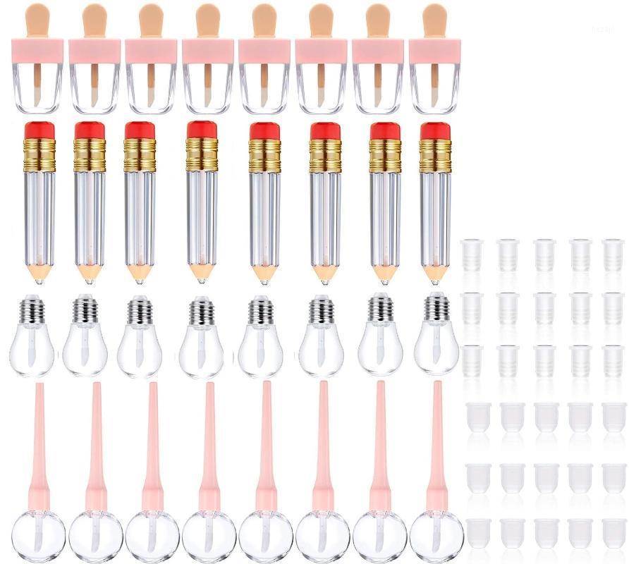 Storage Bottles & Jars 34 Pcs Mini Refillable Bottle Lip Gloss Tubes Novelty Pencil Ice Cream Lollipop Shaped Empty Tube Container With
Storage Bottles & Jars 34 Pcs Mini Refillable Bottle Lip Gloss Tubes Novelty Pencil Ice Cream Lollipop Shaped Empty Tube Container With