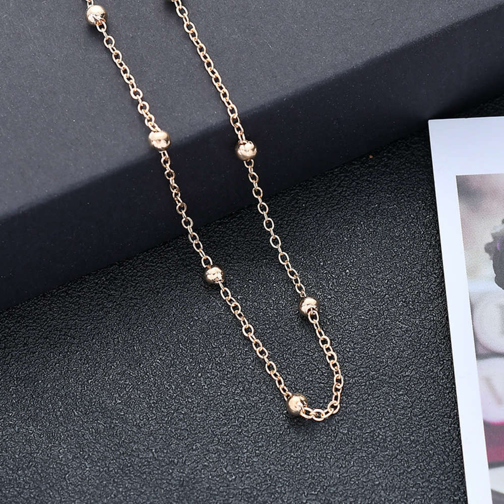 Accessories popular Choker girl's necklace, Japan and South Korea thin spacing small bead short clavicle chain xl014, Silver
Accessories popular Choker girl's necklace, Japan and South Korea thin spacing small bead short clavicle chain xl014, Silver