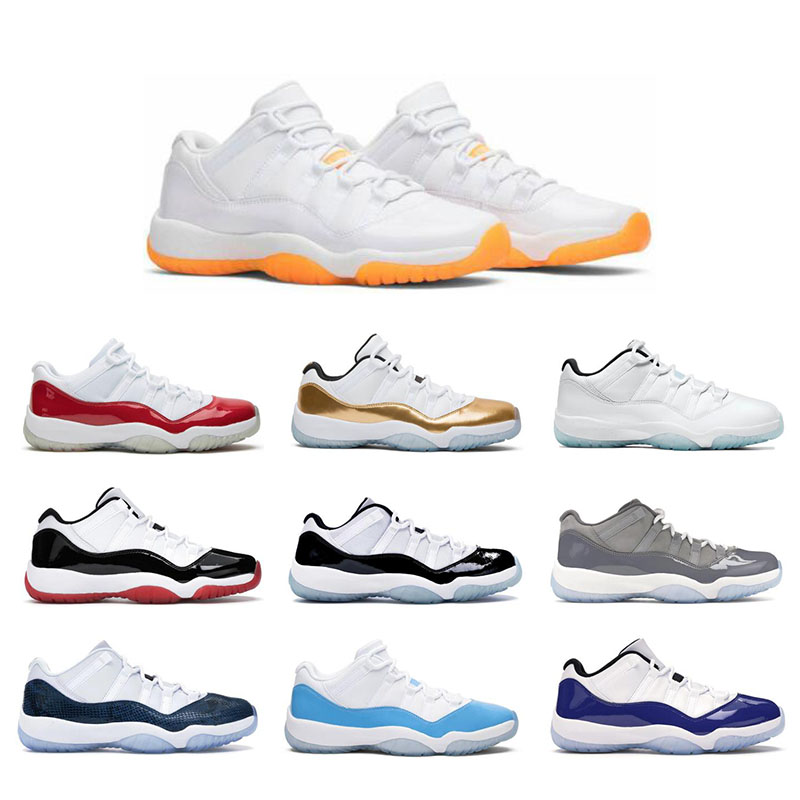 11 11s Men basketball shoes Legend Blue Cap and Gown Concord 45 Bright Citrus Low UNC jumpman sport sneakers size 5.5-13, Win like 96
11 11s Men basketball shoes Legend Blue Cap and Gown Concord 45 Bright Citrus Low UNC jumpman sport sneakers size 5.5-13, Win like 96