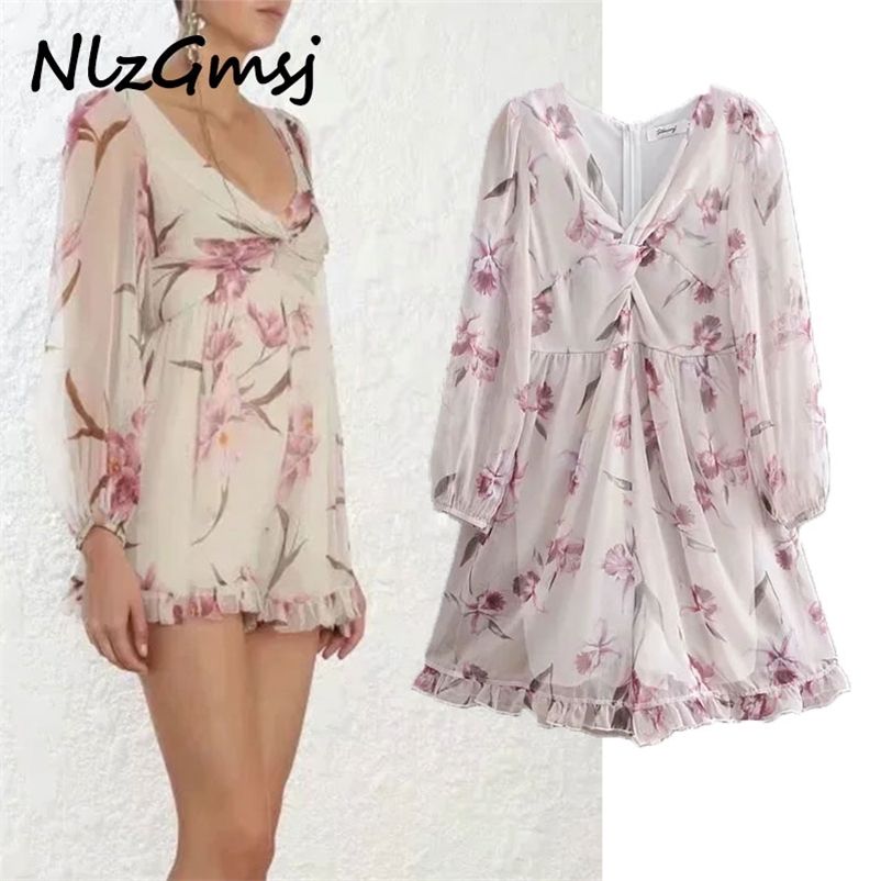 Dres Fashion Summer Sexy V Neck Floral Print Boho Beach Ruffle Long Sleeve A Line Mini 05 210628, As picture
Dres Fashion Summer Sexy V Neck Floral Print Boho Beach Ruffle Long Sleeve A Line Mini 05 210628, As picture