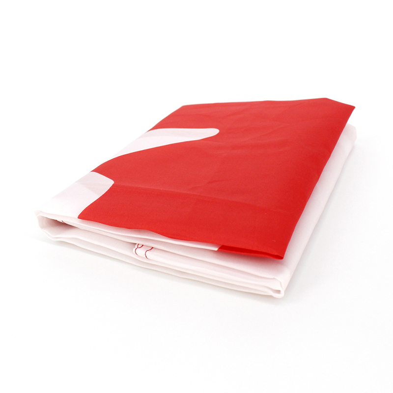 Canada Flags Polyester Square Garden Supplies Canadian National Day Maple Leaf Flag CA Banner