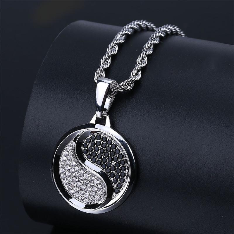 Pendant Necklaces Lucky Sonny Hip Hop Bling Punk Chain Bijoux Collares Colar Friends Necklace Jewelry Color CZ Iced Yin Yang Tai Chi
Pendant Necklaces Lucky Sonny Hip Hop Bling Punk Chain Bijoux Collares Colar Friends Necklace Jewelry Color CZ Iced Yin Yang Tai Chi