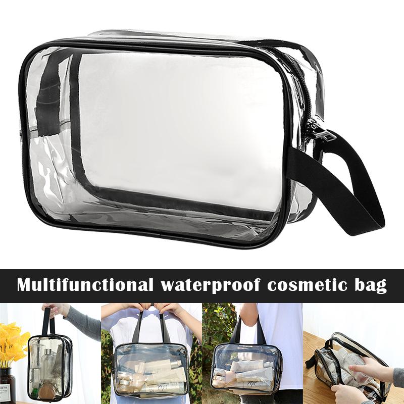 Portable Clear Makeup Bag Zipper Waterproof Cosmetics Transparent Travel Storage Carry Pouch PVC Zippered Toiletry K Cosmetic Bags & Cases, Gray s
Portable Clear Makeup Bag Zipper Waterproof Cosmetics Transparent Travel Storage Carry Pouch PVC Zippered Toiletry K Cosmetic Bags & Cases, Gray s