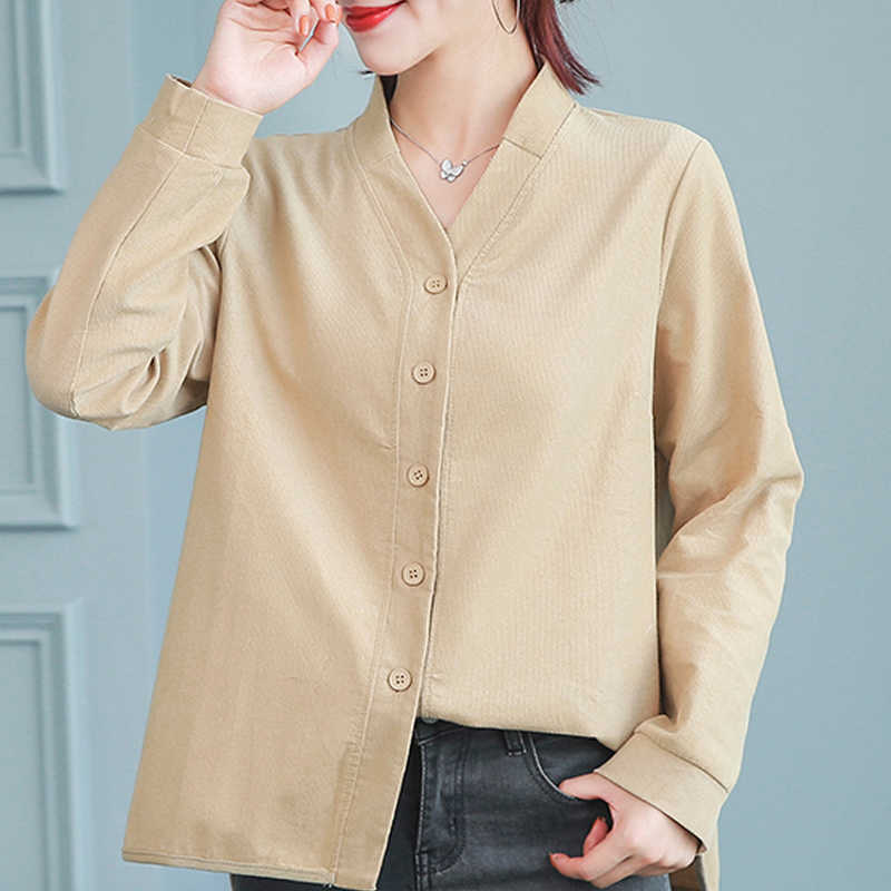 Autumn Long Sleeve Jacket Women Fashion V-neck Coat Coats and s Soild s Clothing E80 210602, Khaki
Autumn Long Sleeve Jacket Women Fashion V-neck Coat Coats and s Soild s Clothing E80 210602, Khaki