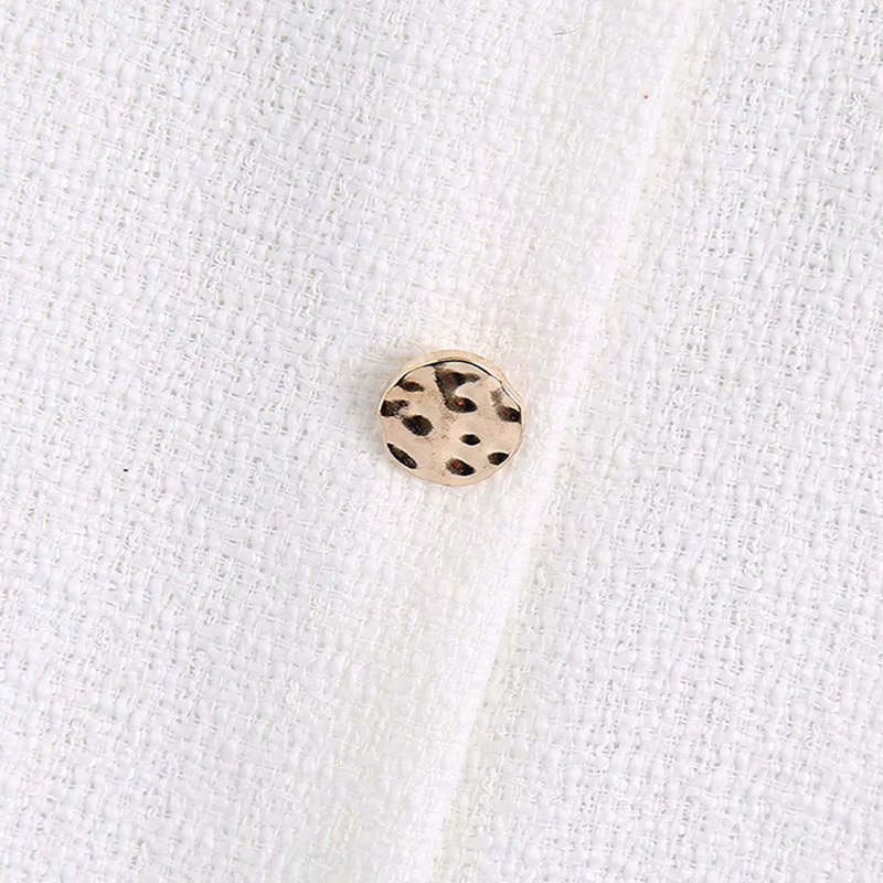 Women Vintage Pocket Patch Breasted Tweed Woolen Split Slim Skirt Faldas Mujer Ladies Back Zipper Chic Vestido 210521