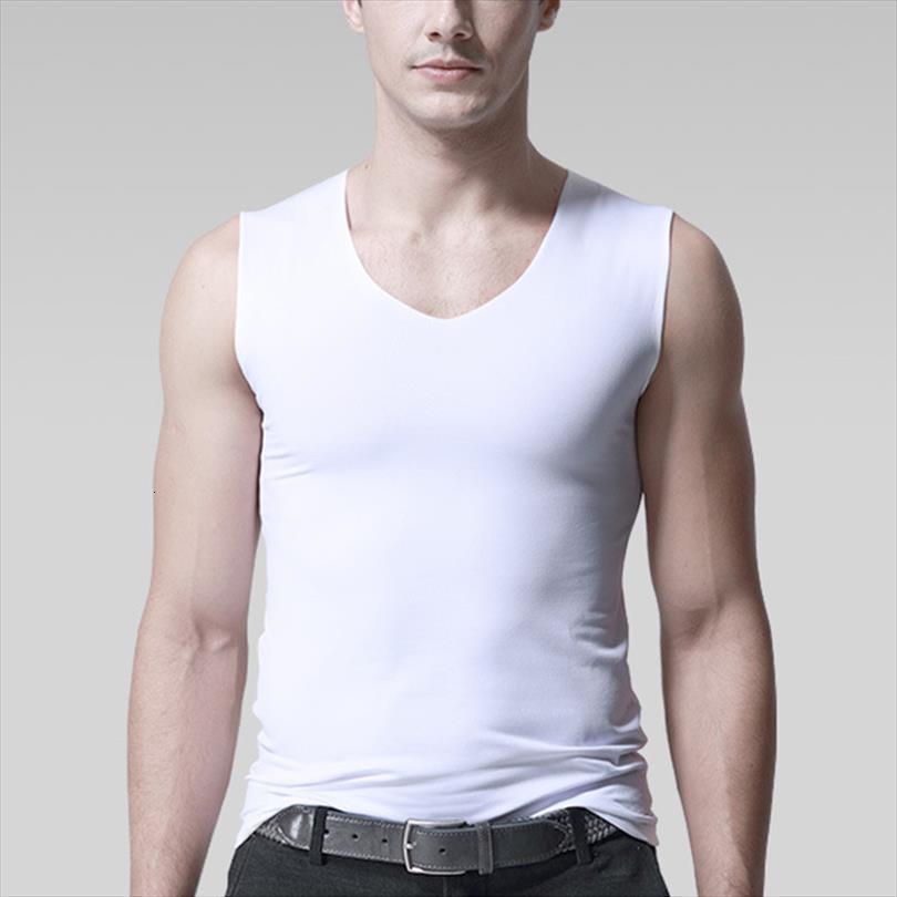 mens summer seamless elasticity men tank comfortable vest undershirt sleeveless v neck soft solid casual plus size 5x, White;black
mens summer seamless elasticity men tank comfortable vest undershirt sleeveless v neck soft solid casual plus size 5x, White;black