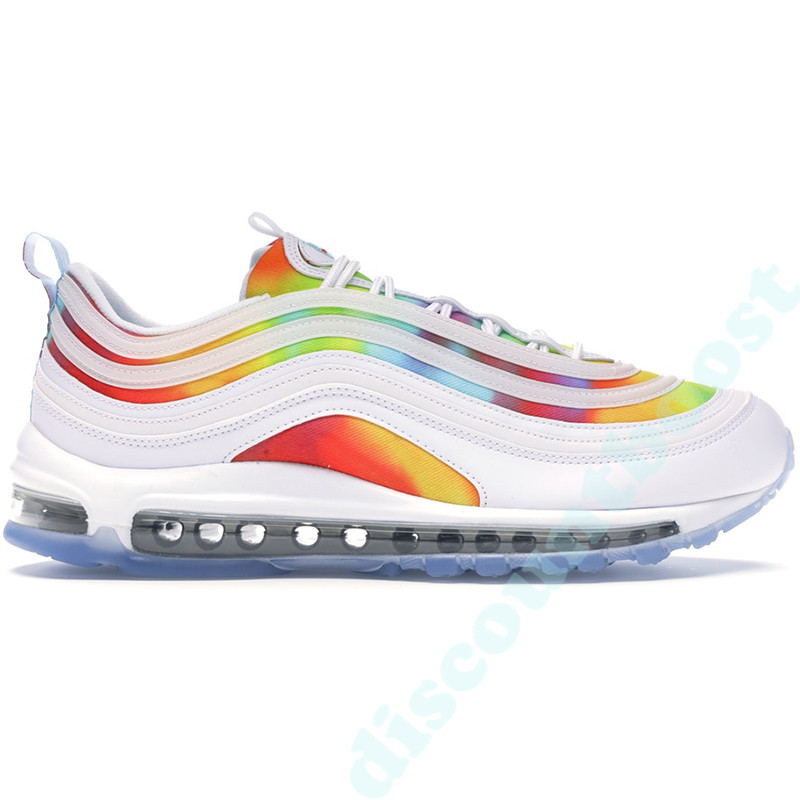 New 97 Tie Dye Black Chicago Running Shoes for men women Balck Metallic Gold South Beach Yellow Triple White UNDEFEATED sneakers, Tie dye black 36-45
New 97 Tie Dye Black Chicago Running Shoes for men women Balck Metallic Gold South Beach Yellow Triple White UNDEFEATED sneakers, Tie dye black 36-45