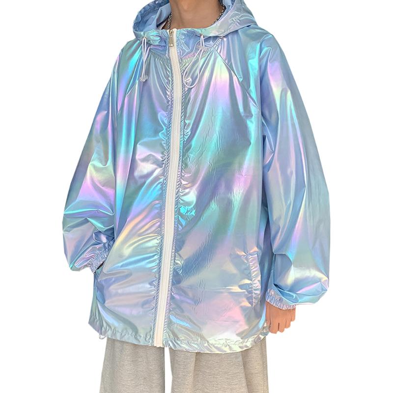 Summer Men Bomber Jacket Quick Dry Male Women Skin Coat Sunscreen Waterproof Fashion Outwear Brand Mens Clothing M-5XL Men's Jackets