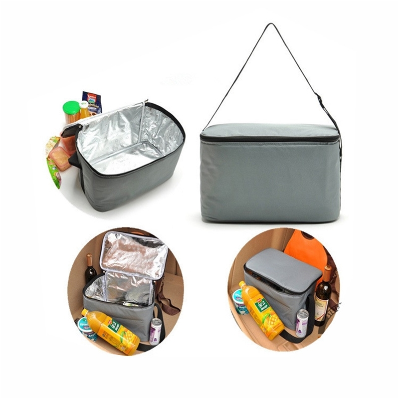 2021 modern simple solid color insulation Oxford cloth 600D outdoor picnic large one shoulder portable ice bag, Grey
2021 modern simple solid color insulation Oxford cloth 600D outdoor picnic large one shoulder portable ice bag, Grey