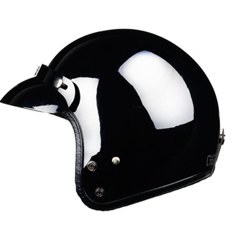 Motorcycle Helmets Helmet Jet Open Face Cascos Para Moto Vintage Pilot Cafe Racer Etro Cruise Gloss Black, Black leather1
Motorcycle Helmets Helmet Jet Open Face Cascos Para Moto Vintage Pilot Cafe Racer Etro Cruise Gloss Black, Black leather1