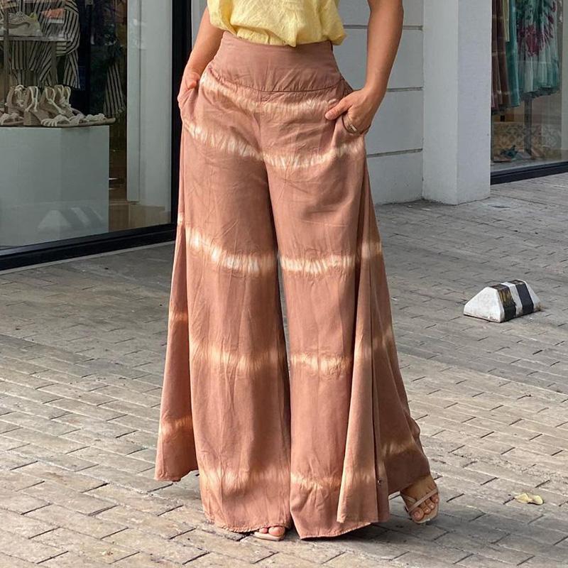 Women's Pants & Capris Elegant 2021 VONDA Women High Waist Trousers Casual Wide Leg Printed Palazzo Pantalon Femme Overized, Black;white
Women's Pants & Capris Elegant 2021 VONDA Women High Waist Trousers Casual Wide Leg Printed Palazzo Pantalon Femme Overized, Black;white