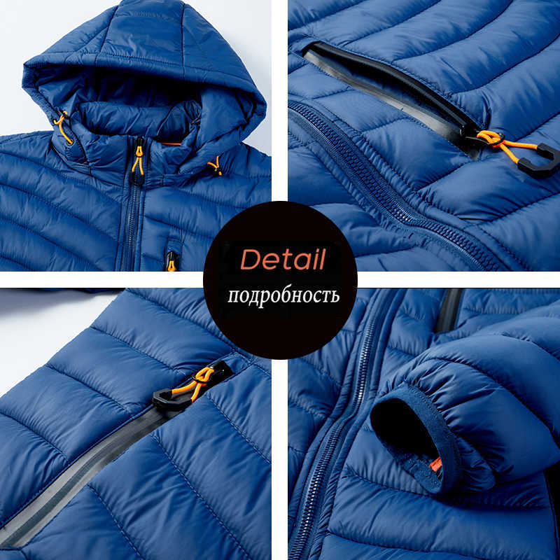 Street Knights Winter Warm Waterproof Jacket Men Autumn Thick Hooded Parkas Men Fashion Casual Slim Jacket Coat Men 6XL 210818