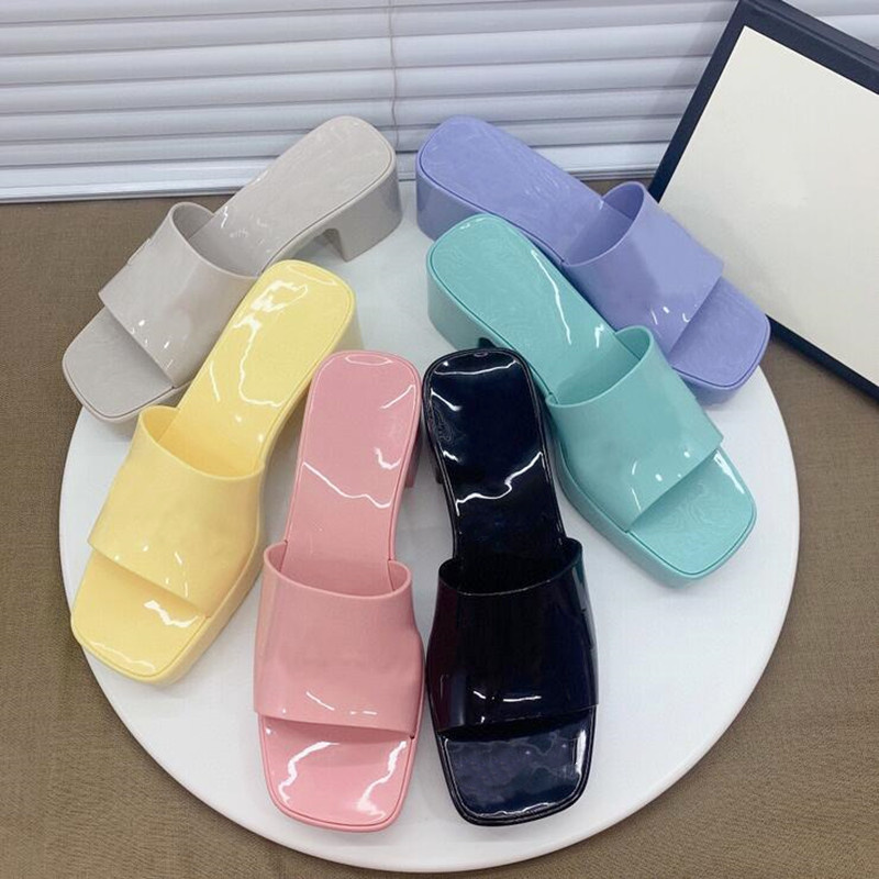 Fashionable Womens Sandals Slides Designer Luxury Slippers Candy Color Flat High Heels Rubber Sandal Jelly Shoe Flip Flops Outdoor Beach Shoes Boots Heatshoes, Dark brown
Fashionable Womens Sandals Slides Designer Luxury Slippers Candy Color Flat High Heels Rubber Sandal Jelly Shoe Flip Flops Outdoor Beach Shoes Boots Heatshoes, Dark brown
