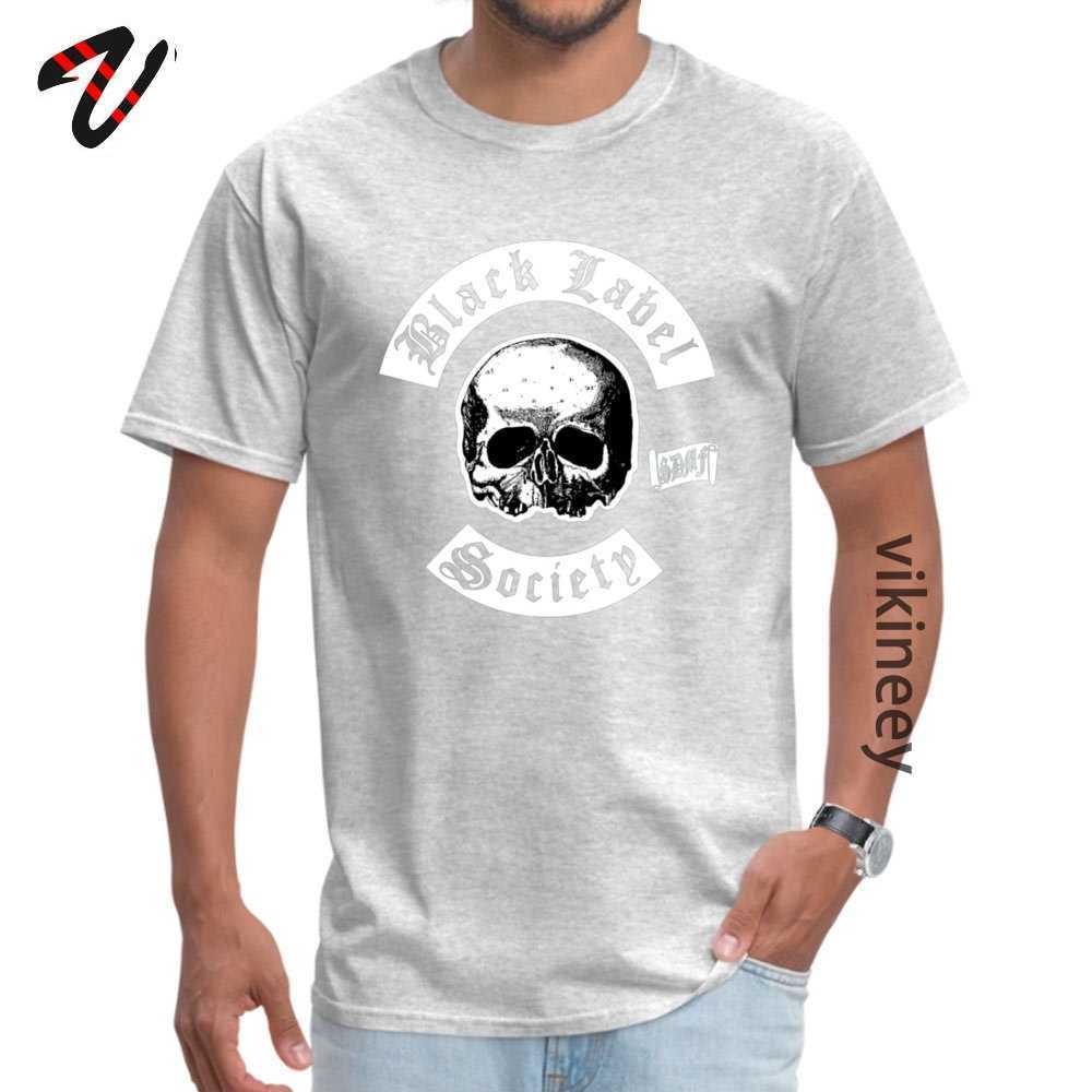 Funky Mens Black T-shirts Label Skull Society Summer Tees Sleeve Group Tee-Shirts Crew Neck Clothing 210629