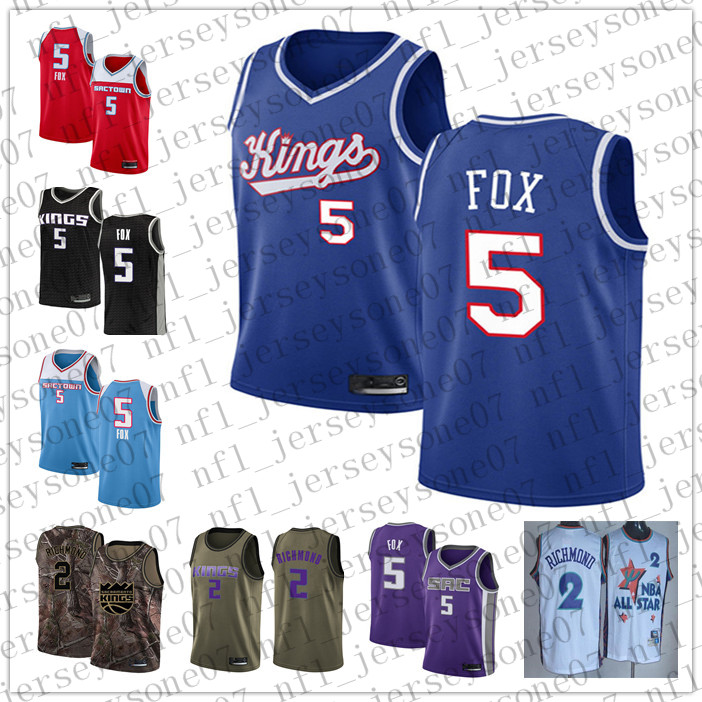 Custom Mens women youth 2 Mitch Richmond 5 De'Aaron white red blue Throwback Basketball jersey
Custom Mens women youth 2 Mitch Richmond 5 De'Aaron white red blue Throwback Basketball jersey