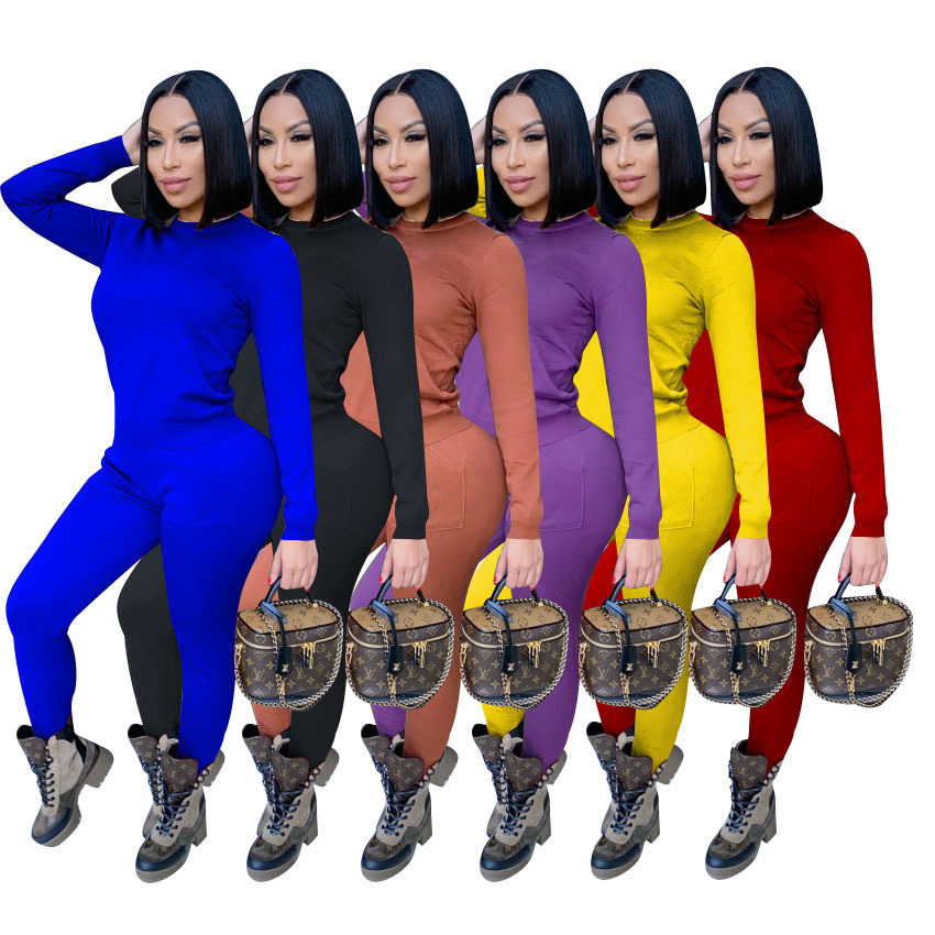 Women's Tracksuits Women Two Pieces Set Solid Color Casual Slim Sexy Autumn Pocket Long Sleeve Pants Ladies New Fahsion Sportwear, Mix colours or leave a message
Women's Tracksuits Women Two Pieces Set Solid Color Casual Slim Sexy Autumn Pocket Long Sleeve Pants Ladies New Fahsion Sportwear, Mix colours or leave a message