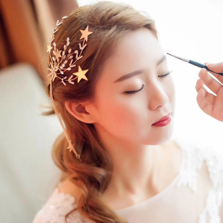 Headpieces Korean Style Mori Series Super Fairy Edge Clip Bridal Flower Hair Accessories Sweet Headdress Wedding
Headpieces Korean Style Mori Series Super Fairy Edge Clip Bridal Flower Hair Accessories Sweet Headdress Wedding