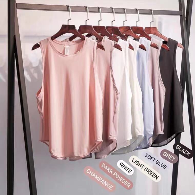 2023 a ce tank yoga Top Solid Colors Women Fashion Outdoor Yoga Tanks Sports Running gym Tops Clothes yogaworld