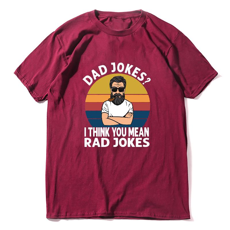 Trend High Quality Men's T-Shirts Jokes Mean Rad Funny Father's Day Gift Shirt Comfortable Cotton Short Sleeve Tee Summer Tops, White no pattern
Trend High Quality Men's T-Shirts Jokes Mean Rad Funny Father's Day Gift Shirt Comfortable Cotton Short Sleeve Tee Summer Tops, White no pattern
