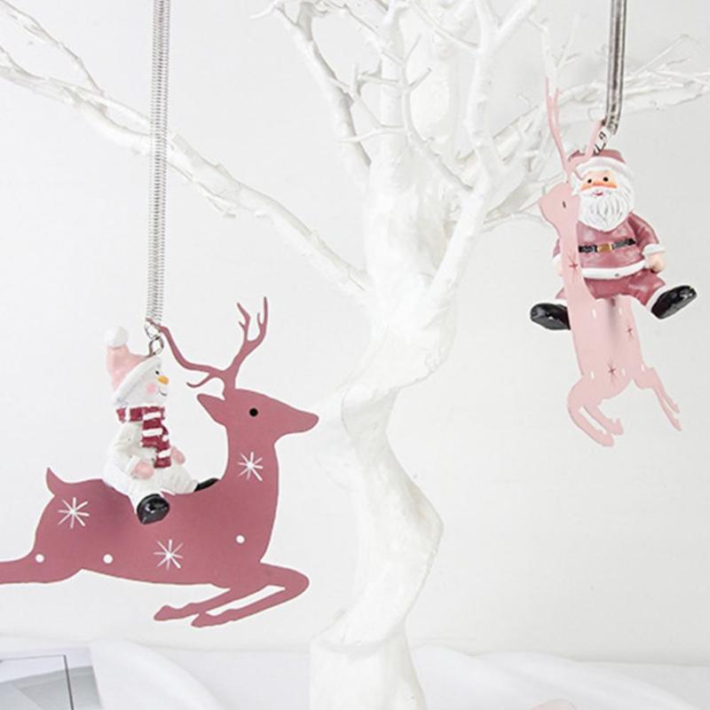 Christmas Decorations Sweet Tree Pendant Wrought Iron Santa Adorable Eye-catching Snowman Ornament
Christmas Decorations Sweet Tree Pendant Wrought Iron Santa Adorable Eye-catching Snowman Ornament