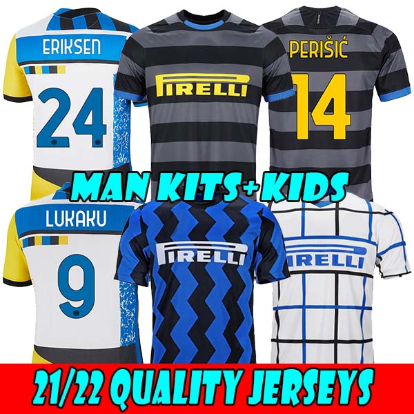 INTER 2021 soccer jersey LUKAKU MILAN VIDAL BARELLA LAUTARO ERIKSEN ALEXIS HAKIMI 20 21 football shirt uniforms men + kids kit 4th fourth, Blue
INTER 2021 soccer jersey LUKAKU MILAN VIDAL BARELLA LAUTARO ERIKSEN ALEXIS HAKIMI 20 21 football shirt uniforms men + kids kit 4th fourth, Blue