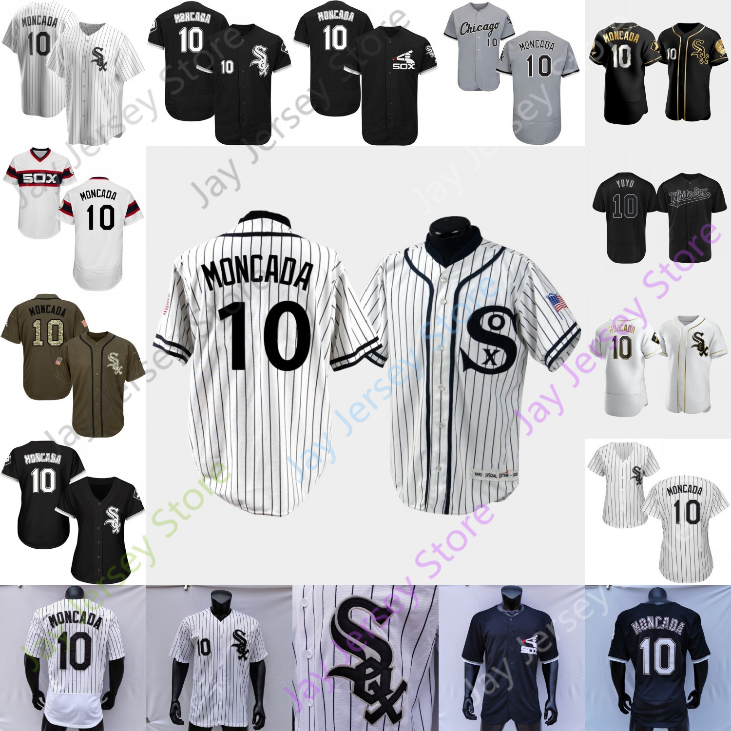 Yoan Moncada Jersey Vintage 1990 Turn Back Black White Pinstripe Fans Player Nick Name Yoyo Grey Pullover Size S-3XL
Yoan Moncada Jersey Vintage 1990 Turn Back Black White Pinstripe Fans Player Nick Name Yoyo Grey Pullover Size S-3XL