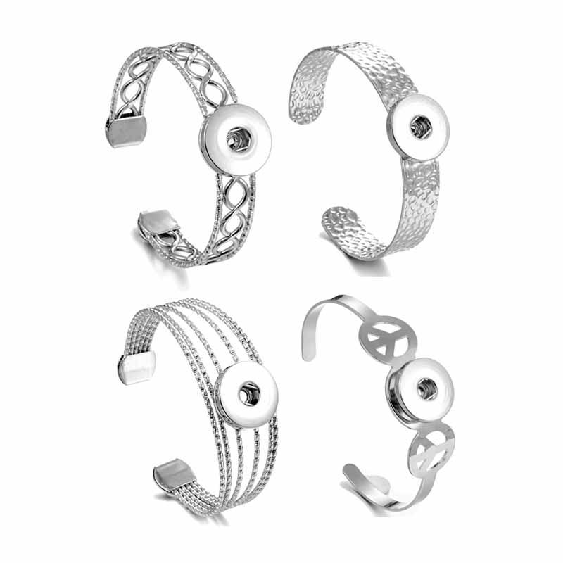 Charm Bracelets 291 Hollow Fashion Stretchable Fit 18mm Snap Button Bracelet Bangle Interchangeable Jewelry For Women Men Gift
Charm Bracelets 291 Hollow Fashion Stretchable Fit 18mm Snap Button Bracelet Bangle Interchangeable Jewelry For Women Men Gift
