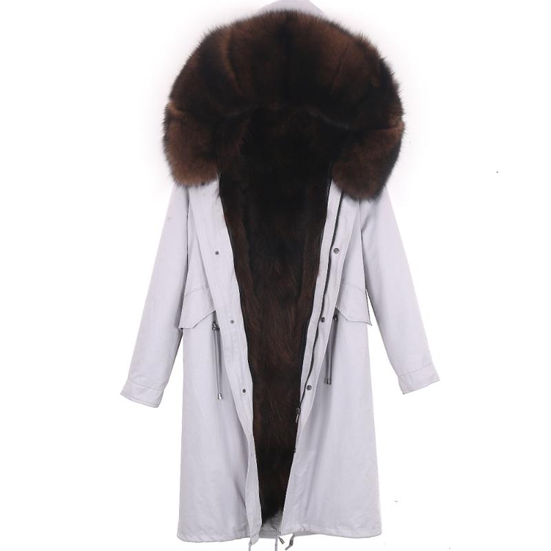Women's Fur & Faux Female Winter Jacket Women X-Long Parka Waterproof Big Natural Raccoon Lining Hood Real Coat Collar, Black
Women's Fur & Faux Female Winter Jacket Women X-Long Parka Waterproof Big Natural Raccoon Lining Hood Real Coat Collar, Black
