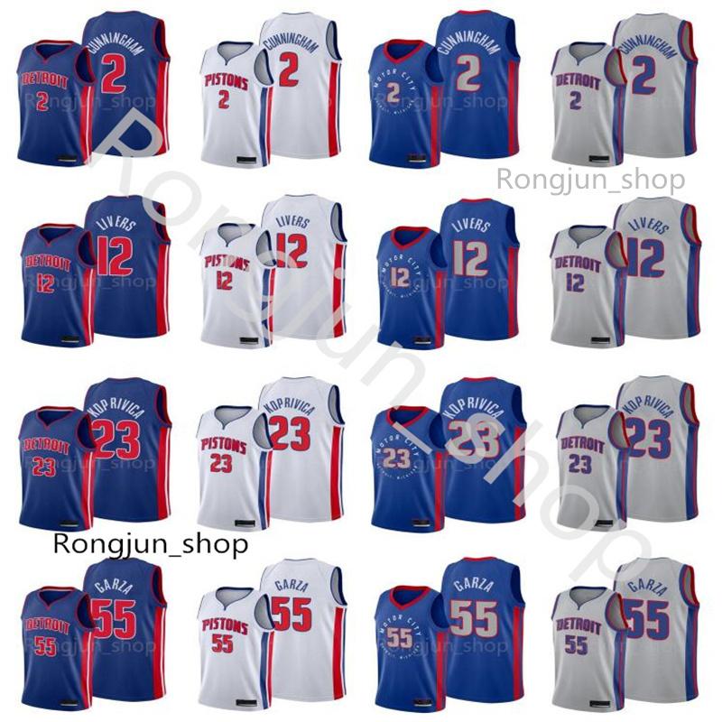 2021 Draft Picks Screen Print Basketball Jerseys 2 Cade Cunningham 12 Isaiah Livers 55 Luka Garza 23 Balsa Koprivica Blue White Grey Top Qua, Black;red
2021 Draft Picks Screen Print Basketball Jerseys 2 Cade Cunningham 12 Isaiah Livers 55 Luka Garza 23 Balsa Koprivica Blue White Grey Top Qua, Black;red
