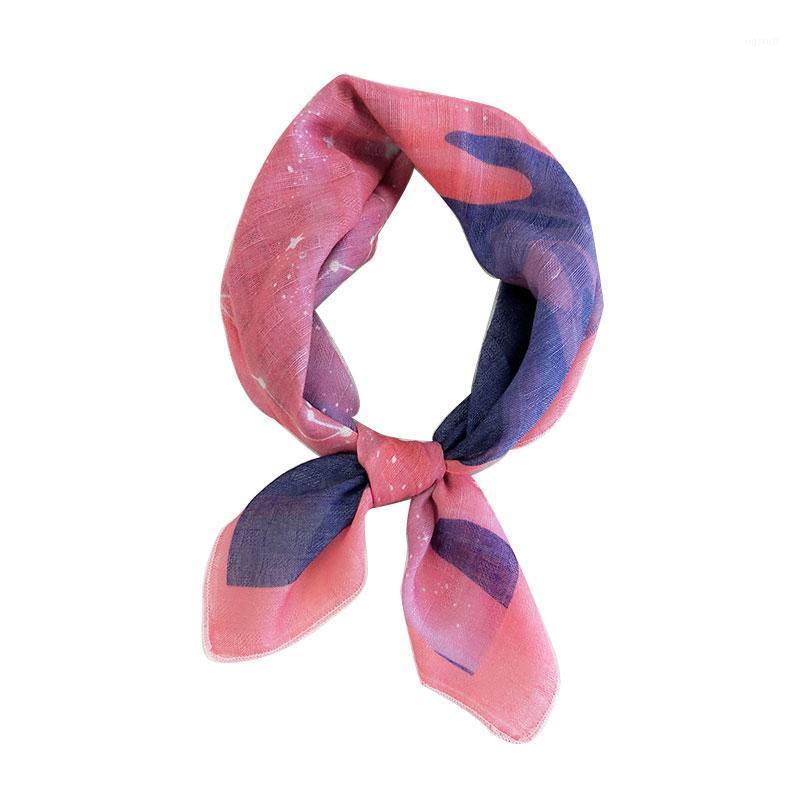 Scarves Fashion Cotton Linen Scarf Female Square Shawl Decorative Headband Wristband Lady Elegant Print Neckerchief Headscarf, Blue;gray
Scarves Fashion Cotton Linen Scarf Female Square Shawl Decorative Headband Wristband Lady Elegant Print Neckerchief Headscarf, Blue;gray