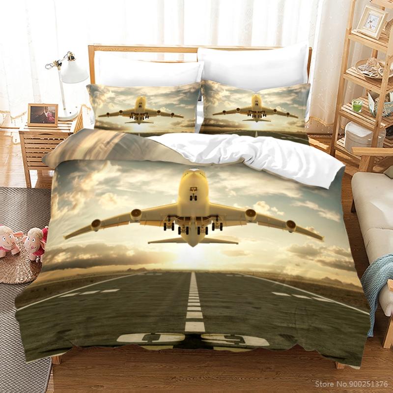 Bedding Sets 3D Printed Airplane Aircraft Set Queen Comforter Cover / Duvet With Pillowcase Soft Bedspread For Home Bedroom
Bedding Sets 3D Printed Airplane Aircraft Set Queen Comforter Cover / Duvet With Pillowcase Soft Bedspread For Home Bedroom