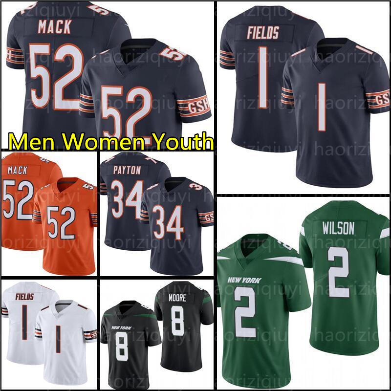 New 1 Justin Fields 2 Zach Wilson Jersey YorkJetsChicagoBears8 Elijah Moore Football 52 Khalil Mack 34 Dalton Walter Payton men women youth, As
New 1 Justin Fields 2 Zach Wilson Jersey YorkJetsChicagoBears8 Elijah Moore Football 52 Khalil Mack 34 Dalton Walter Payton men women youth, As