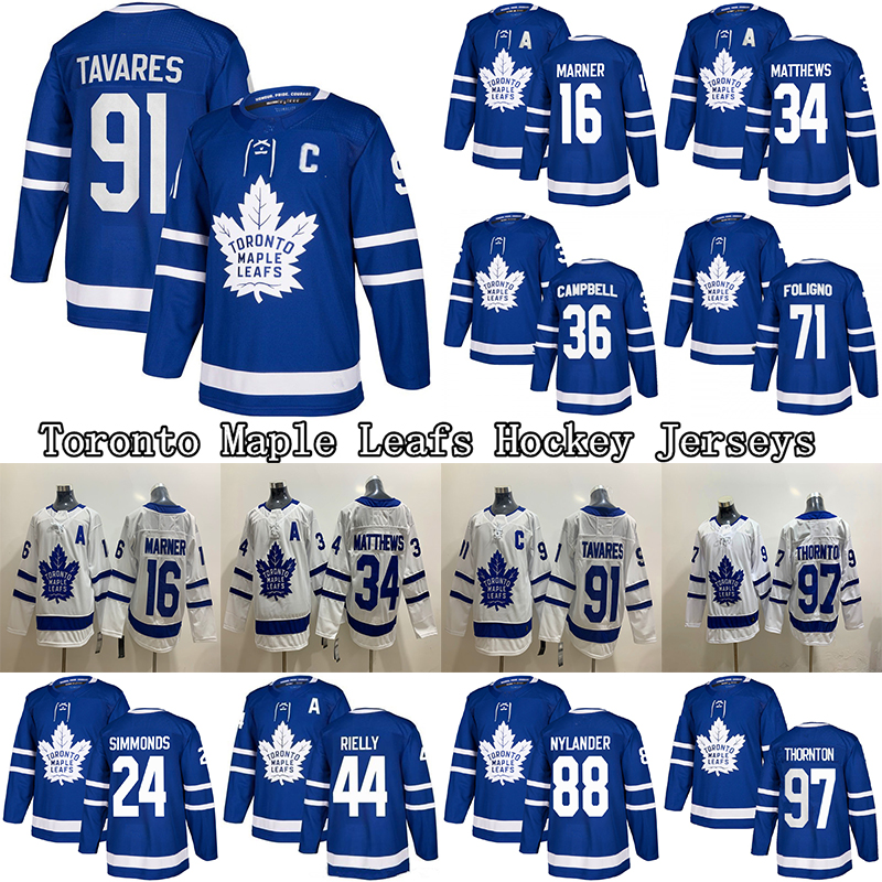 John Tavares Toronto Maple Leafs Jersey 34 Matthew 36 Jack Campbell 97 Joe Thornton 24 Simmonds 44 Morgan Rielly Hockey Jerseys, White 97
John Tavares Toronto Maple Leafs Jersey 34 Matthew 36 Jack Campbell 97 Joe Thornton 24 Simmonds 44 Morgan Rielly Hockey Jerseys, White 97