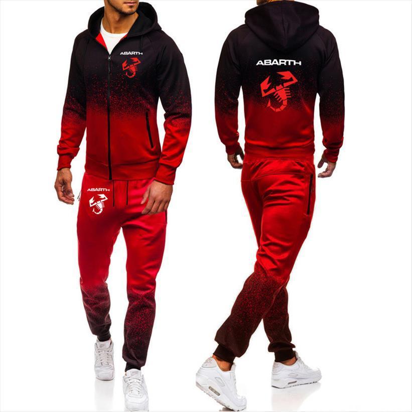 spring autumn suit abarth men tracksuits car printing casual gradient cotton mens jacket hoodie pants 2pcs, Gray
spring autumn suit abarth men tracksuits car printing casual gradient cotton mens jacket hoodie pants 2pcs, Gray