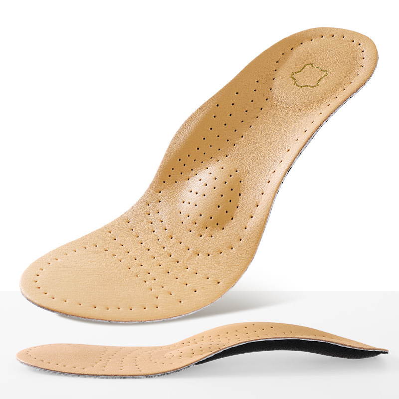 Cowhide Flat Foot Orthopedic Insole For Shoes Men Women Arch Support Correction Breathable No Slip Shoe Pad Inserts Gel Cushion, White;pink
Cowhide Flat Foot Orthopedic Insole For Shoes Men Women Arch Support Correction Breathable No Slip Shoe Pad Inserts Gel Cushion, White;pink