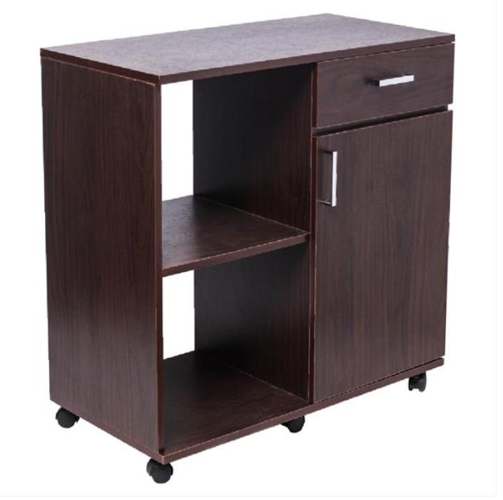2022 Boxes & Bins Printer Stand with Storage Wooden Under Desk Cabinet Drawers Home Office Furniture