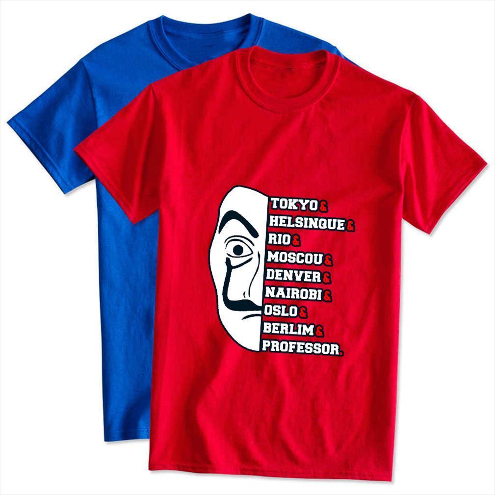 money heist female la mens t shirts casa de papel personalized clothing korea style casual loose multicolor, White;black
money heist female la mens t shirts casa de papel personalized clothing korea style casual loose multicolor, White;black
