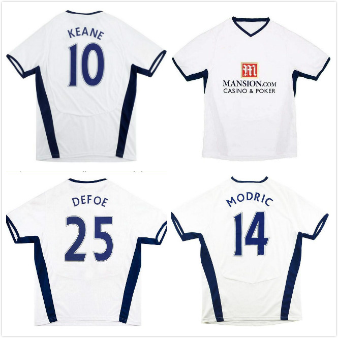 2008 2009 BALE Modric Pavlyuchenko Bent retro soccer jersey 08 09 Lennon Keane Woodgate Defoe vintage classic football shirt, Home epl jersey
2008 2009 BALE Modric Pavlyuchenko Bent retro soccer jersey 08 09 Lennon Keane Woodgate Defoe vintage classic football shirt, Home epl jersey