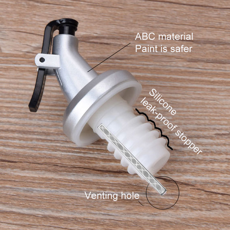 Cork Kitchen Tools Olive Oil Sprayer Wine Stoppers Liquor Dispenser Barware 1 Pcs Flip Top Stopper