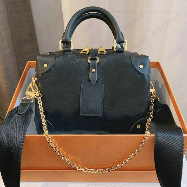Petite Malle Souple Designer Chain Bag Crossbody 2WAY Flower Letter Leather Handbag Designers Luxurys 2021 collection Handle Purse Wallets M
Petite Malle Souple Designer Chain Bag Crossbody 2WAY Flower Letter Leather Handbag Designers Luxurys 2021 collection Handle Purse Wallets M