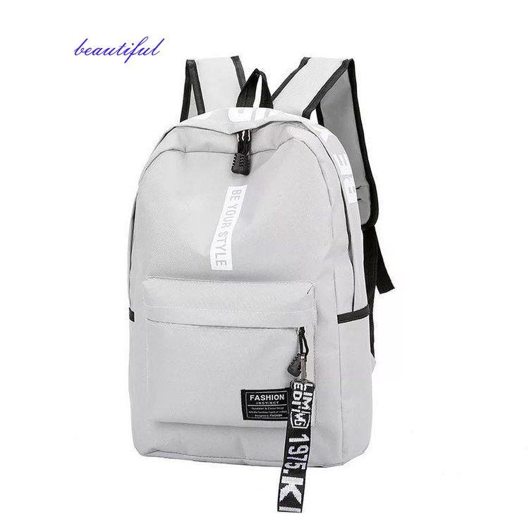 School Bags 2021 Large-capacity Men's And Women's Schoolbag Korean Style Fashion Simple For High College Students Backpacks
School Bags 2021 Large-capacity Men's And Women's Schoolbag Korean Style Fashion Simple For High College Students Backpacks
