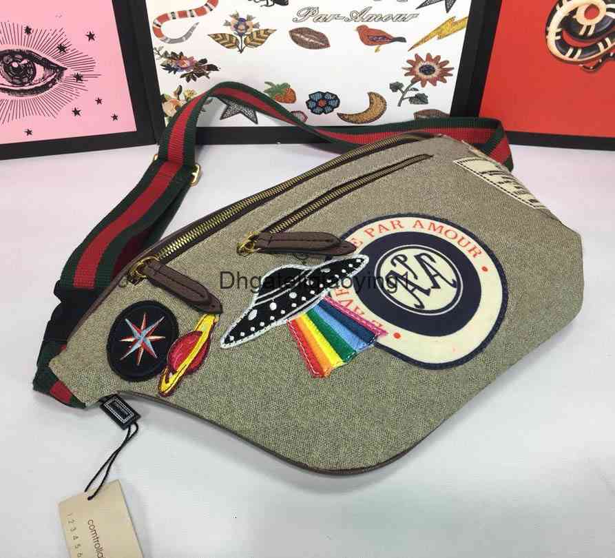 Classic cat and spaceship embroidery waist bags Fashion women men belt bag top quality real leather pvc woman chest bag size 28*18*8cm
Classic cat and spaceship embroidery waist bags Fashion women men belt bag top quality real leather pvc woman chest bag size 28*18*8cm