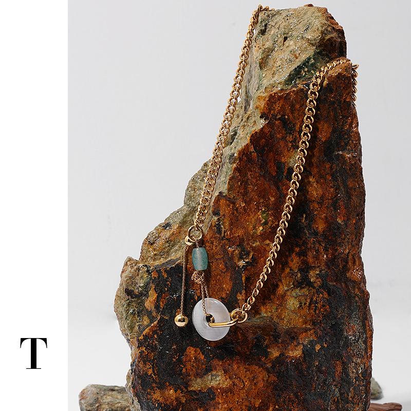 Pendant Necklaces High-preservation Brass Pastoral Style For Women Fresh Clear Natural Stone With Adjustable Necklace Female Wholesale
Pendant Necklaces High-preservation Brass Pastoral Style For Women Fresh Clear Natural Stone With Adjustable Necklace Female Wholesale