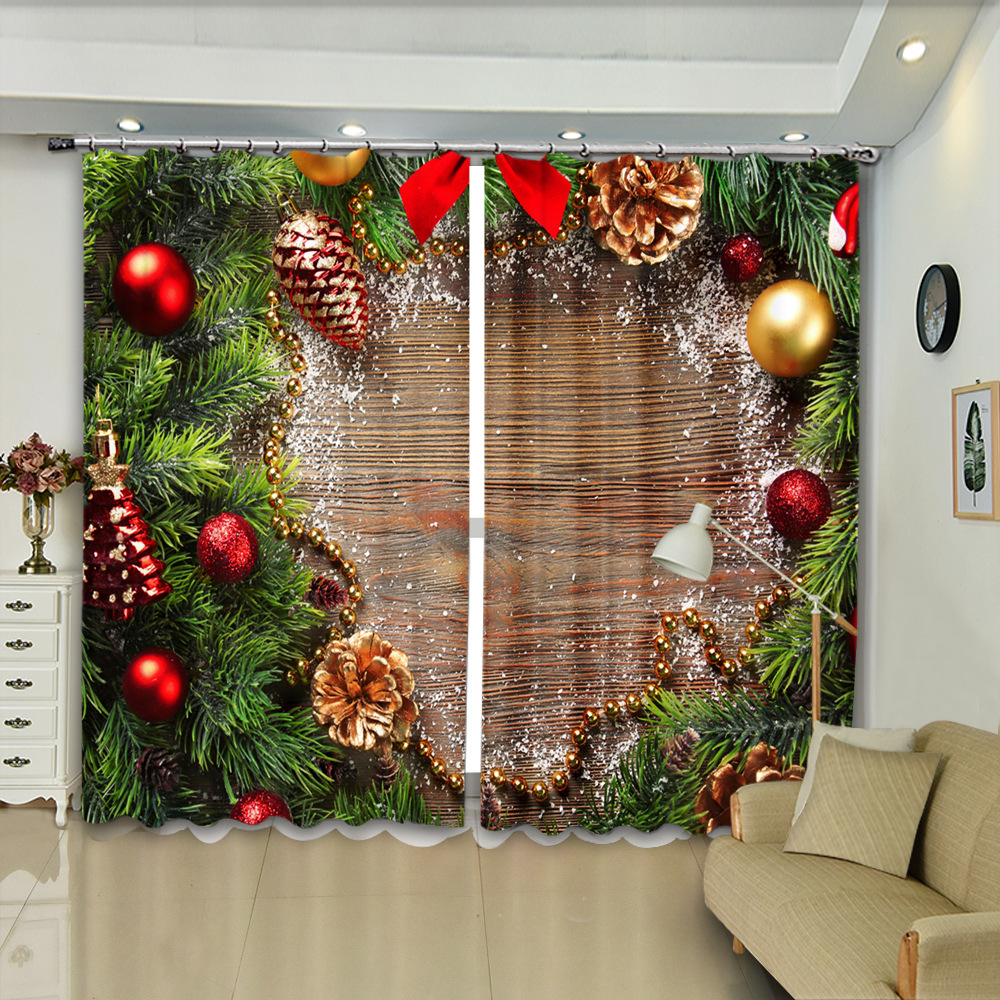 2021 Hot-selling 3D Digital Curtain With Chimney Fireplace Christmas Day Pattern Thickened Blackout
2021 Hot-selling 3D Digital Curtain With Chimney Fireplace Christmas Day Pattern Thickened Blackout