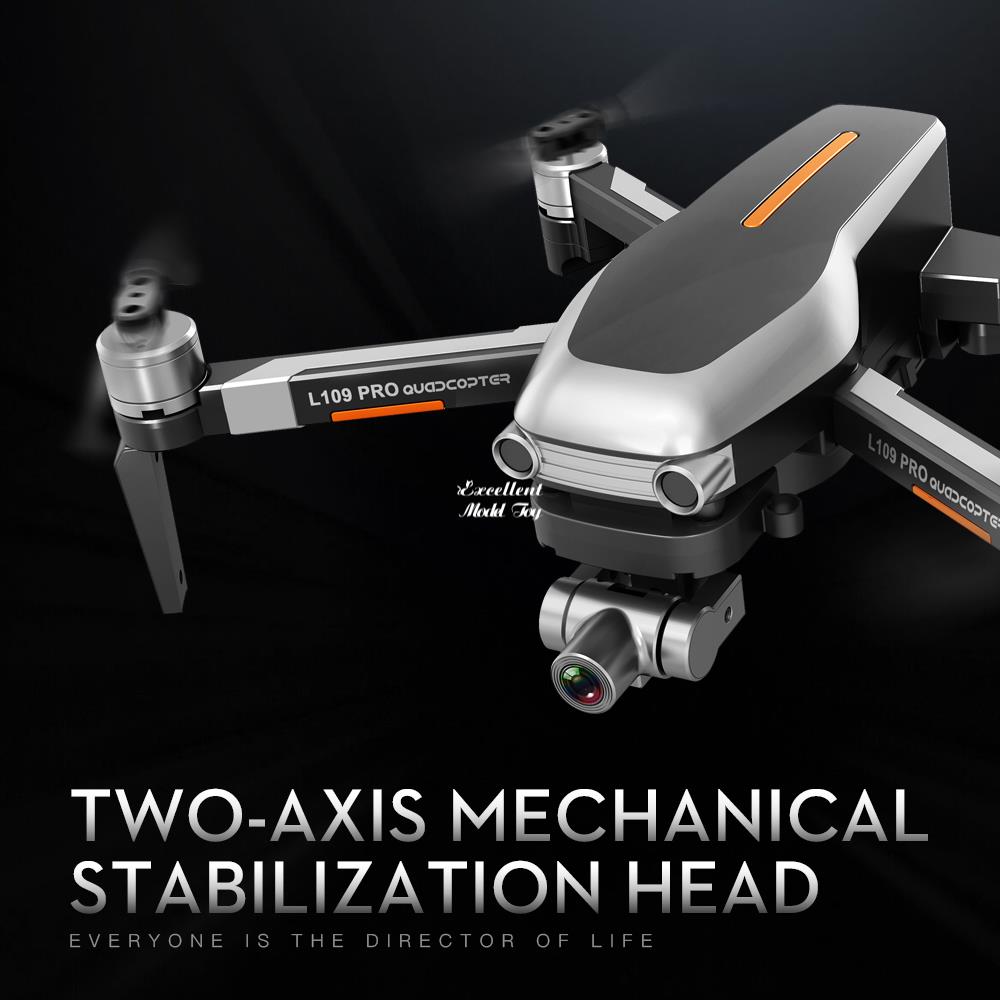 L109 PRO 4K Camera 5G WIFI Drone, Intelligent UAV, 2 Axis Gimbal Anti-shake, Brushless Motor, GPS& Optical Flow Position, Smart Follow, VS SG906PRO F11, 2-1, Multi
L109 PRO 4K Camera 5G WIFI Drone, Intelligent UAV, 2 Axis Gimbal Anti-shake, Brushless Motor, GPS& Optical Flow Position, Smart Follow, VS SG906PRO F11, 2-1, Multi