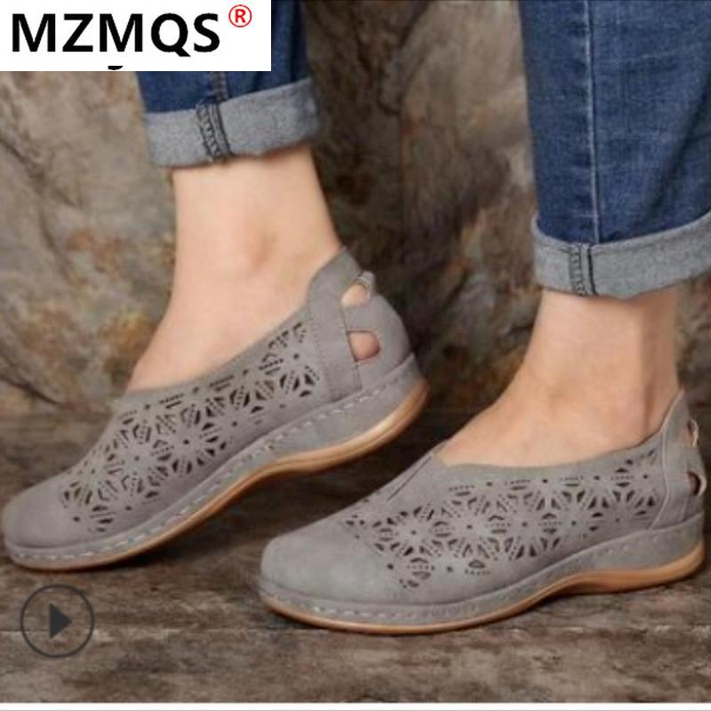 Summer 2021 Retro Sandals Women Hollow Wedge Platform Shoes Round Toe Casual Fashion For Sneakers, Black
Summer 2021 Retro Sandals Women Hollow Wedge Platform Shoes Round Toe Casual Fashion For Sneakers, Black