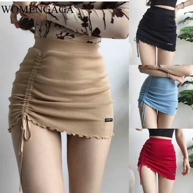 Irregular High Waist Elastic Short Skirt Tight Package Hip Side Drawcord Knitted Mini Sexy Fashion Street Adjustable BKM4 210603, Black
Irregular High Waist Elastic Short Skirt Tight Package Hip Side Drawcord Knitted Mini Sexy Fashion Street Adjustable BKM4 210603, Black