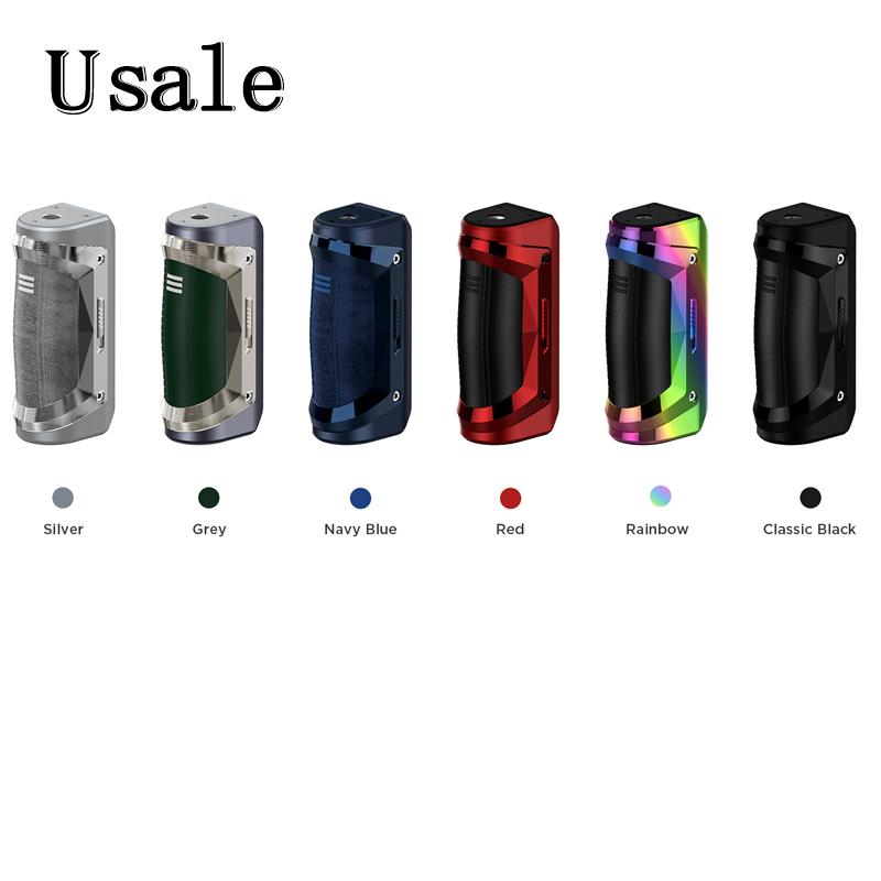 Geekvape Aegis Solo 2 Mod 100W S100 Vape Device with 1.08-inch Full Screen lP68 Rating New Tri-proof A-Lock-Accidental System 100% Original
Geekvape Aegis Solo 2 Mod 100W S100 Vape Device with 1.08-inch Full Screen lP68 Rating New Tri-proof A-Lock-Accidental System 100% Original