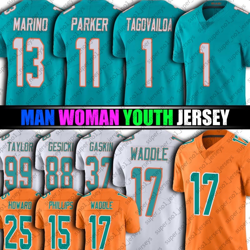Dolphins 1 Tua Tagovailoa Jersey Miami 17 Jaylen Waddle Football Jerseys 13 Dan Marino DeVante Parker Xavien Howard Phillips Myles Gaskin, Man size s-xxxl (ht)
Dolphins 1 Tua Tagovailoa Jersey Miami 17 Jaylen Waddle Football Jerseys 13 Dan Marino DeVante Parker Xavien Howard Phillips Myles Gaskin, Man size s-xxxl (ht)